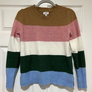J.Crew Womens Striped Sweater
